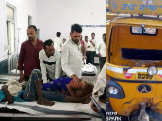 Three wheeler full of workers overturned, 20 injured, 9 in critical condition