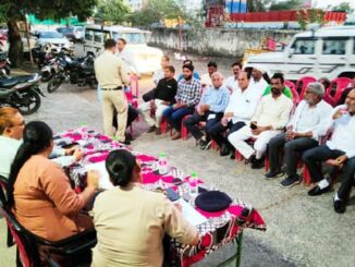 Peace committee meeting organized in Deori police station regarding Navratri festival