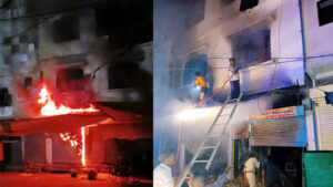 Tragic accident in Bajaria area, an elderly couple died in a fire due to unknown reasons