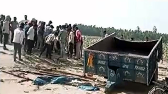 Big accident in UP's Shahjahanpur, 20 killed as tractor trolley overturns in river