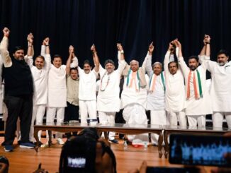 Bumper majority for Congress in Karnataka, still suspense about CM