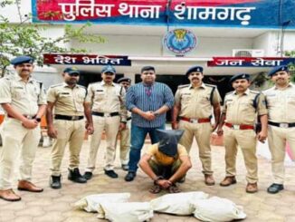 Mandsaur police caught drug consignment worth 20 crores from the truck. driver arrested