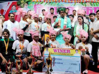 Grand finale of MLA Cup Kabaddi tournament, winner came out on chariot