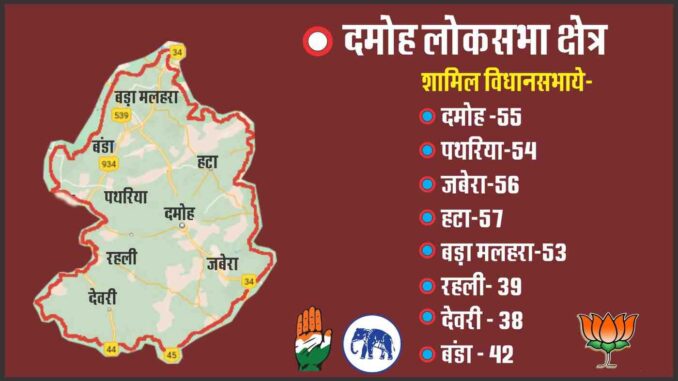 Assembly Elections- 2023- Will the semi-final of power decide the path to the final of Damoh parliamentary constituency?