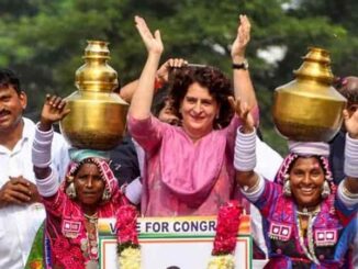 Priyanka Gandhi's dance video goes viral during election campaign in Telangana