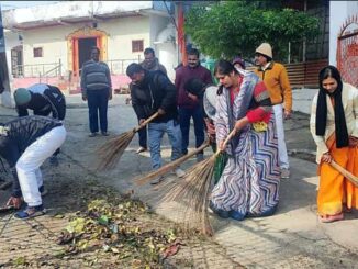 President and councilors cleaned the temples in Ram Mandir Pran Pratishtha Mahotsav.