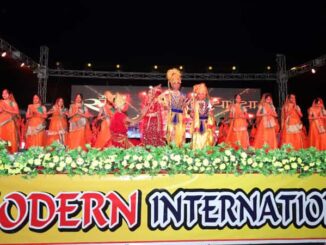 A glimpse of ancient Vedic culture seen in the annual festival at Modern International School.