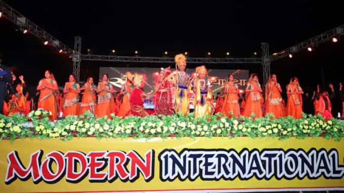 A glimpse of ancient Vedic culture seen in the annual festival at Modern International School.