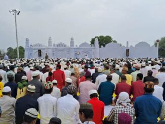 Eid-ul-Azha festival was celebrated with joy in Deori city