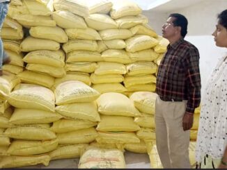 Fertilizer crisis becomes serious, 60 tons of fertilizer recovered from hoarding trader's warehouse during raid by Agriculture Department